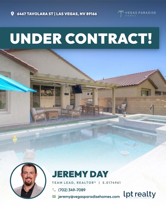 An under contract graphic